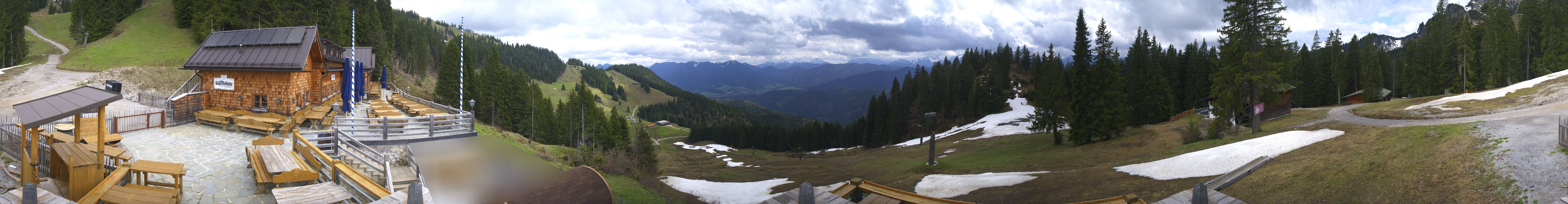 Archiv Foto Webcam Lenggries: BayernHütte am Brauneck