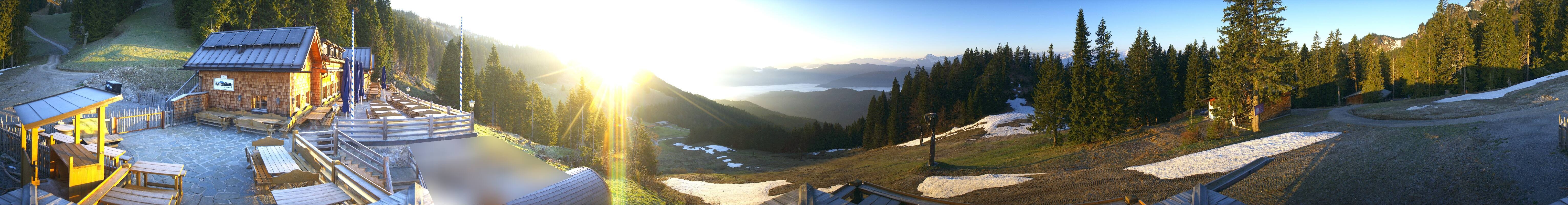 Archiv Foto Webcam Lenggries: BayernHütte am Brauneck