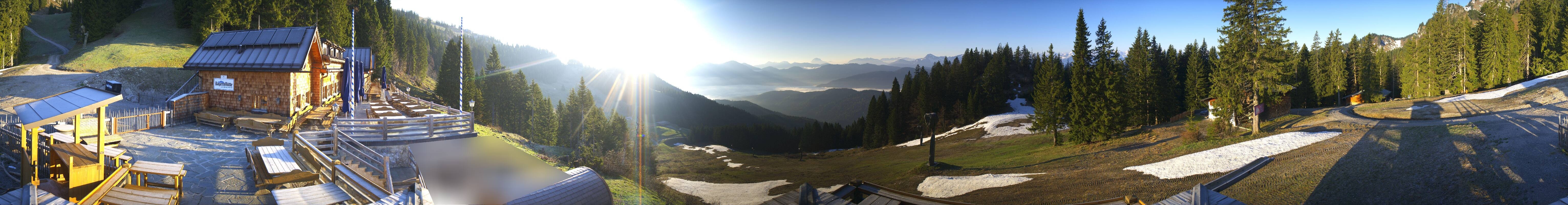 Archiv Foto Webcam Lenggries: BayernHütte am Brauneck