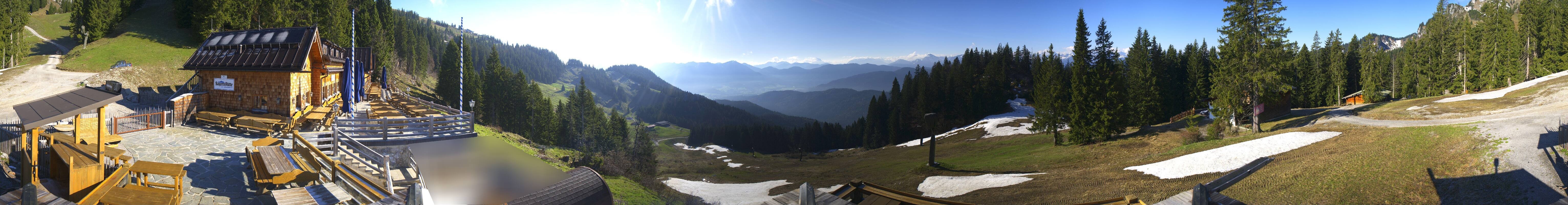Archiv Foto Webcam Lenggries: BayernHütte am Brauneck