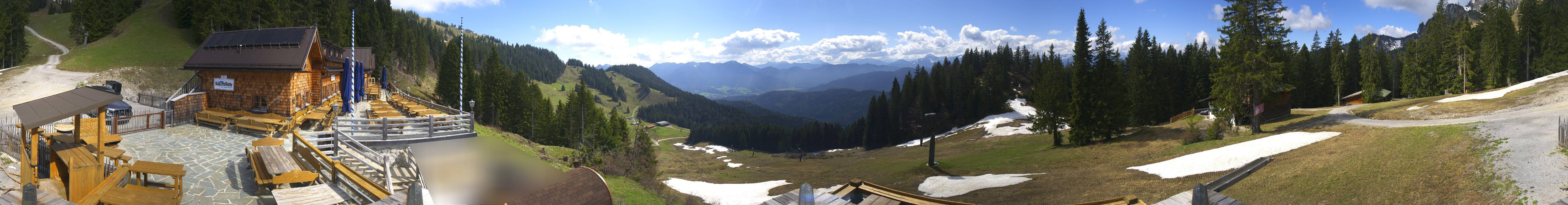 Archiv Foto Webcam Lenggries: BayernHütte am Brauneck