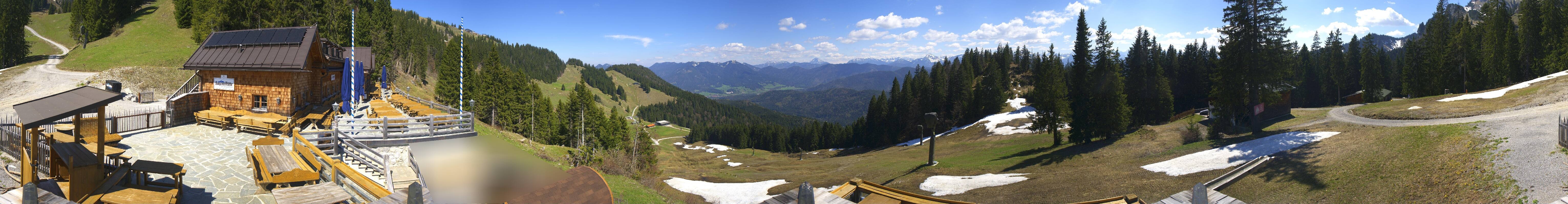 Archiv Foto Webcam Lenggries: BayernHütte am Brauneck
