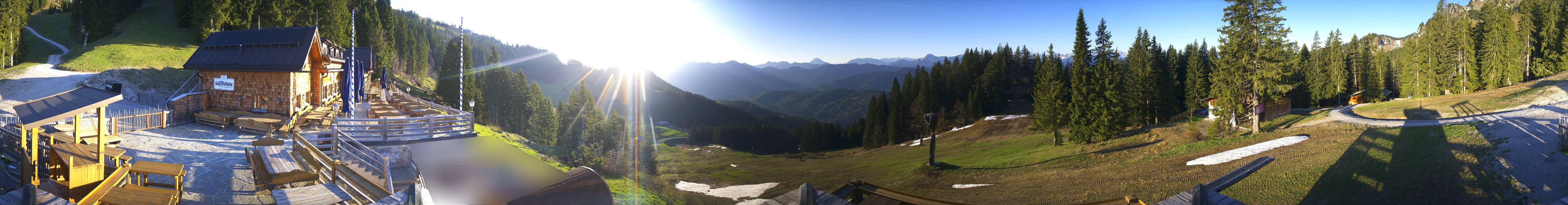 Archiv Foto Webcam Lenggries: BayernHütte am Brauneck