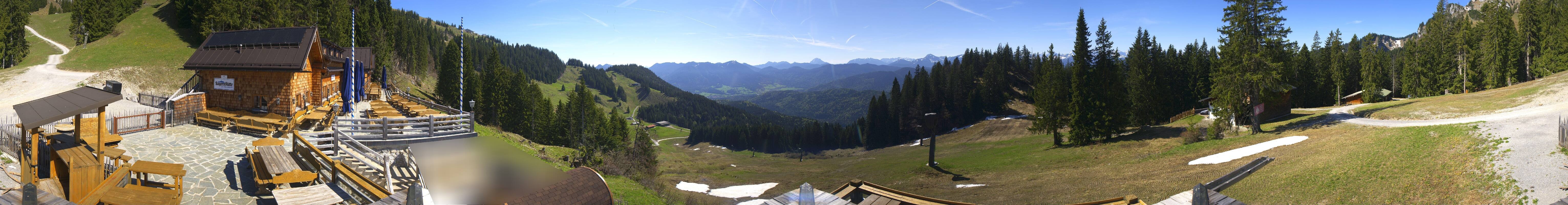Archiv Foto Webcam Lenggries: BayernHütte am Brauneck
