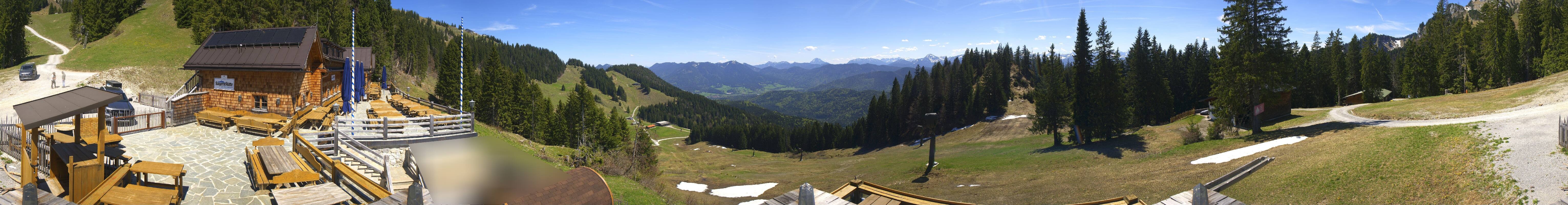 Archiv Foto Webcam Lenggries: BayernHütte am Brauneck