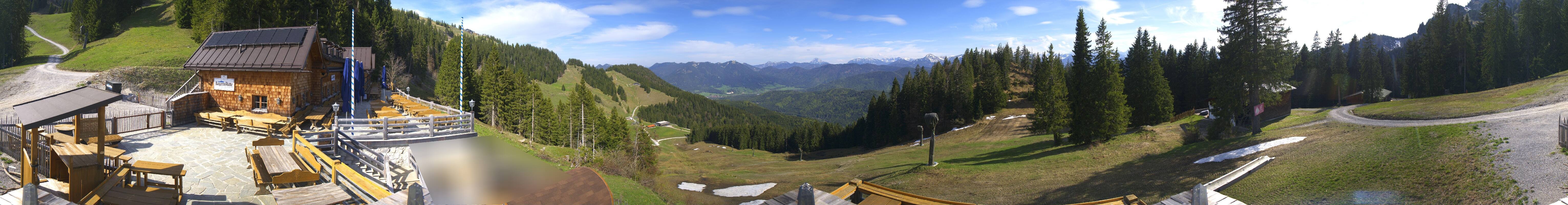 Archiv Foto Webcam Lenggries: BayernHütte am Brauneck