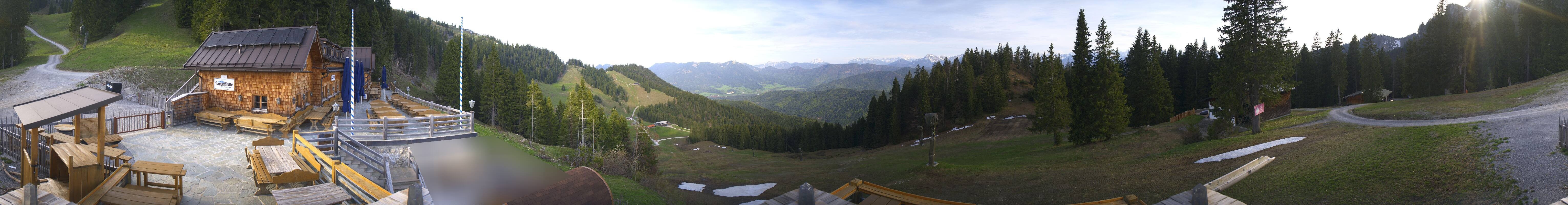 Archiv Foto Webcam Lenggries: BayernHütte am Brauneck