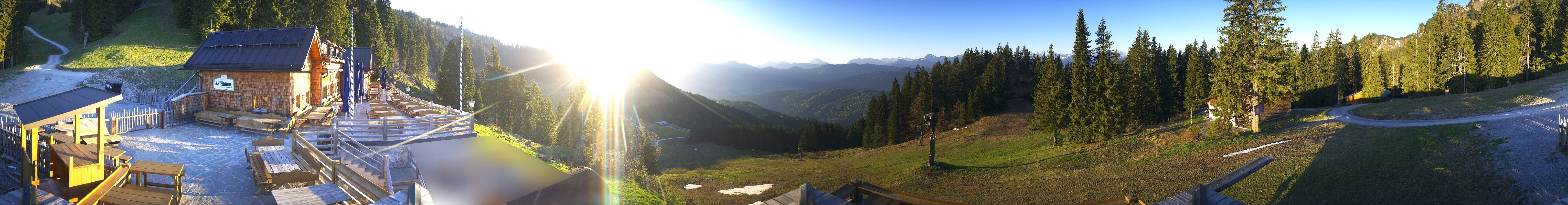 Archiv Foto Webcam Lenggries: BayernHütte am Brauneck