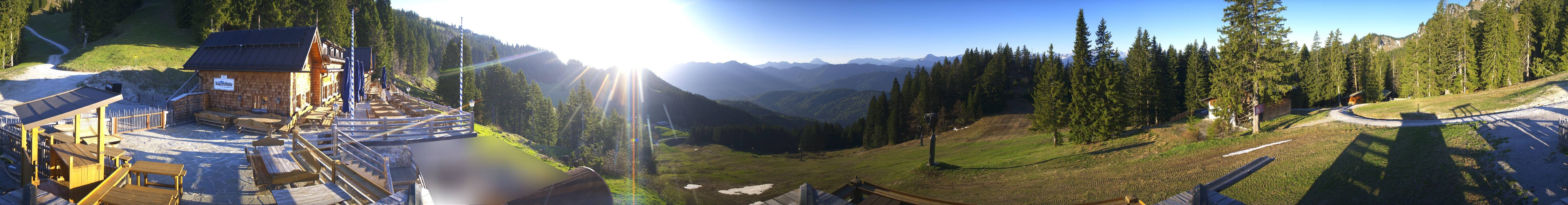 Archiv Foto Webcam Lenggries: BayernHütte am Brauneck