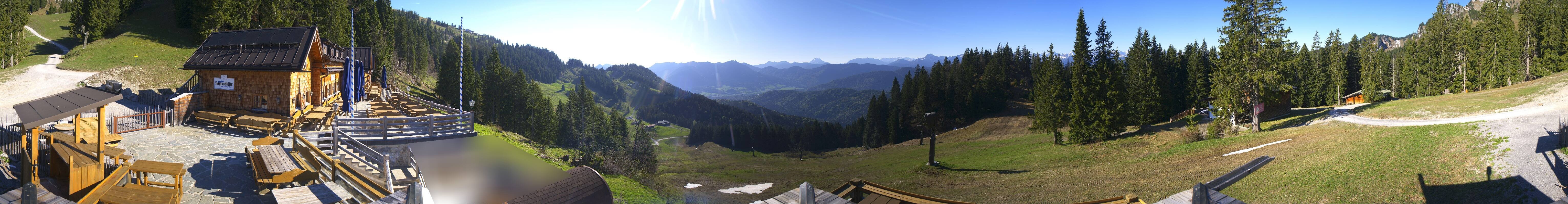 Archiv Foto Webcam Lenggries: BayernHütte am Brauneck