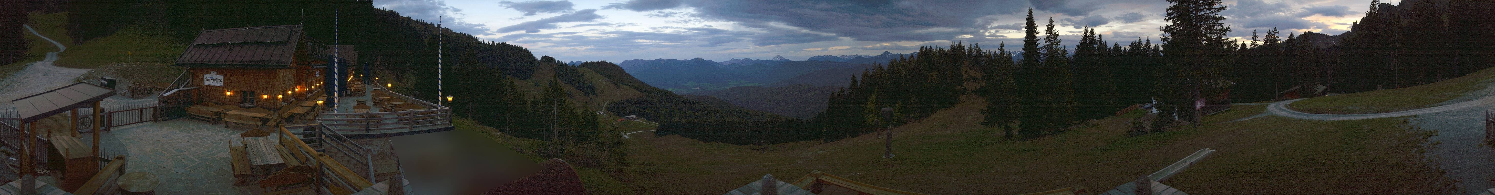 Archiv Foto Webcam Lenggries: BayernHütte am Brauneck