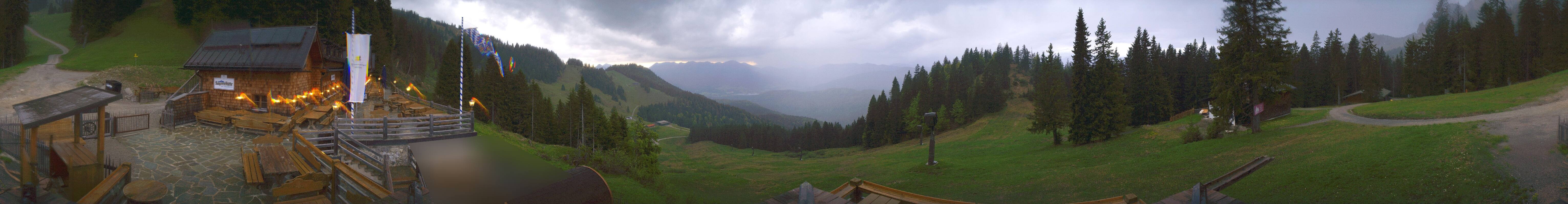 Archiv Foto Webcam Lenggries: BayernHütte am Brauneck