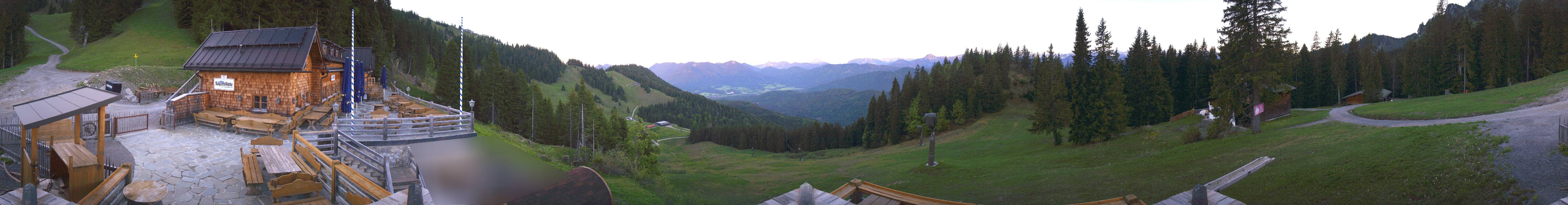 Archiv Foto Webcam Lenggries: BayernHütte am Brauneck
