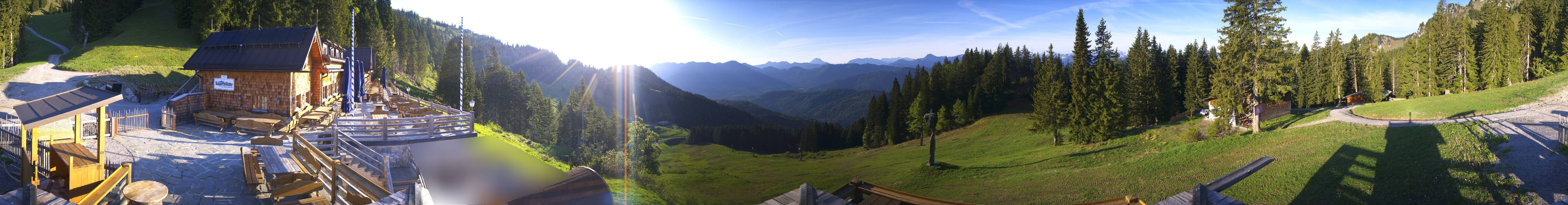 Archiv Foto Webcam Lenggries: BayernHütte am Brauneck