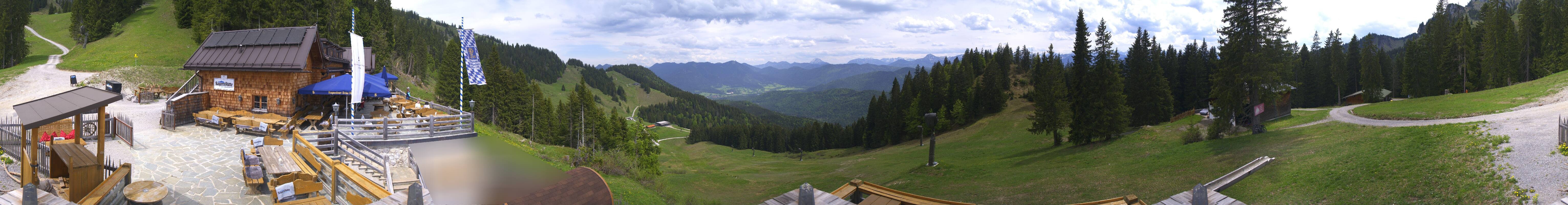 Archiv Foto Webcam Lenggries: BayernHütte am Brauneck