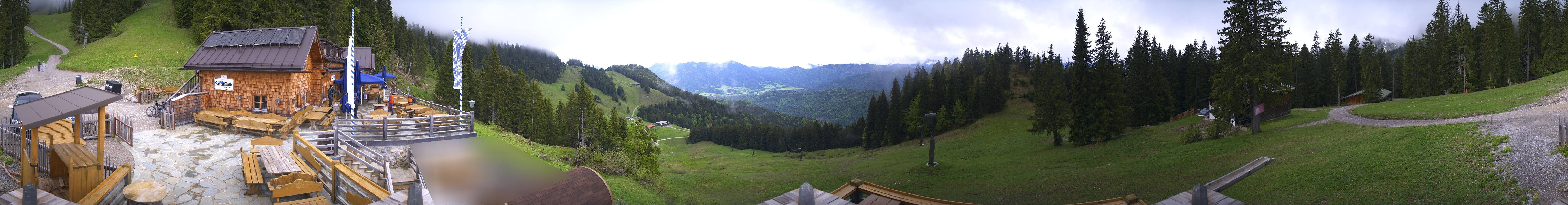 Archiv Foto Webcam Lenggries: BayernHütte am Brauneck