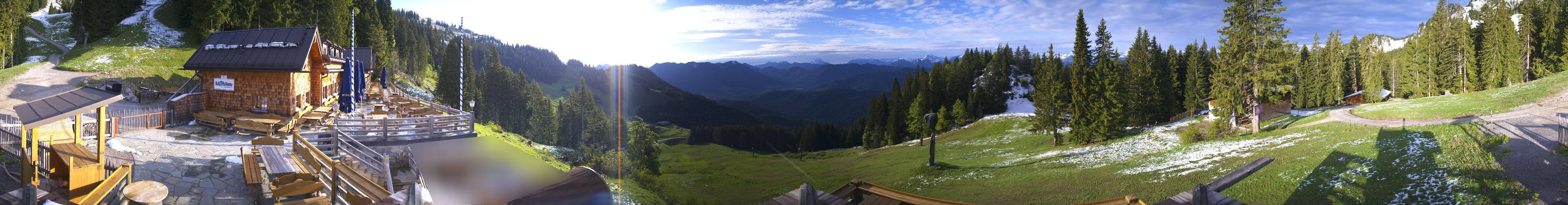 Archiv Foto Webcam Lenggries: BayernHütte am Brauneck