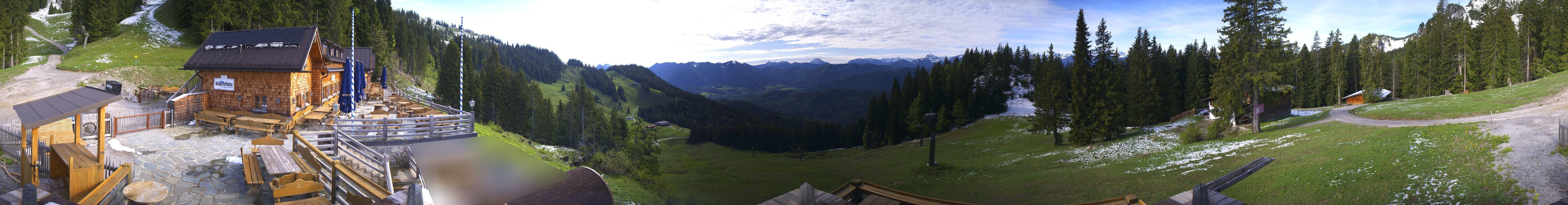Archiv Foto Webcam Lenggries: BayernHütte am Brauneck