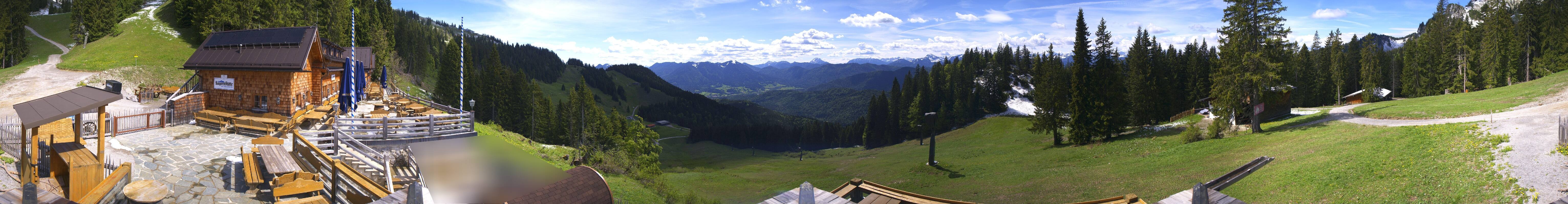 Archiv Foto Webcam Lenggries: BayernHütte am Brauneck