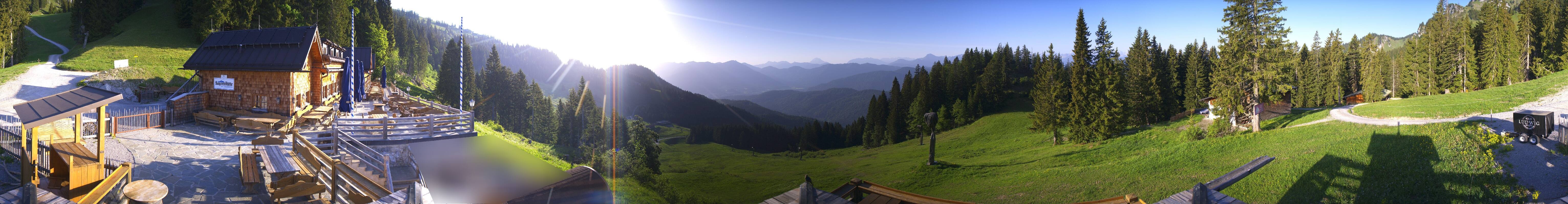 Archiv Foto Webcam Lenggries: BayernHütte am Brauneck