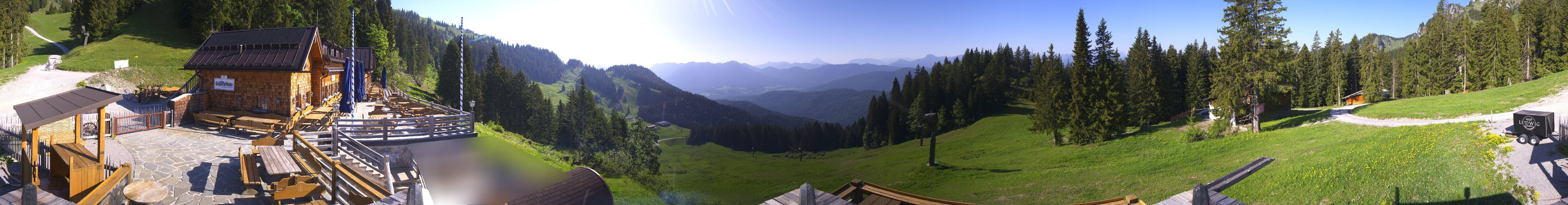 Archiv Foto Webcam Lenggries: BayernHütte am Brauneck
