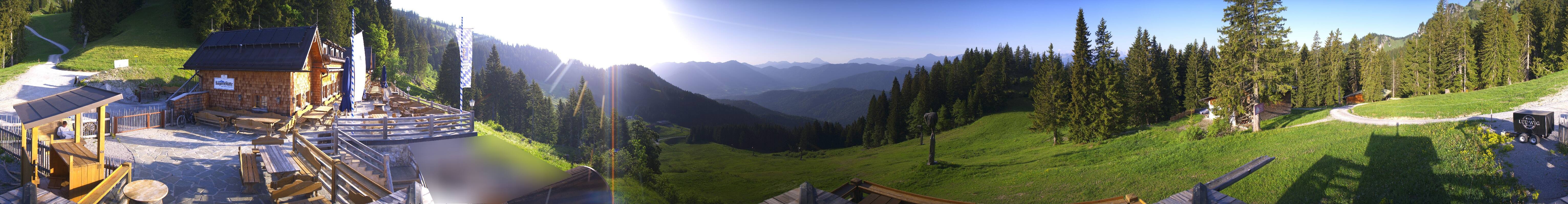 Archiv Foto Webcam Lenggries: BayernHütte am Brauneck