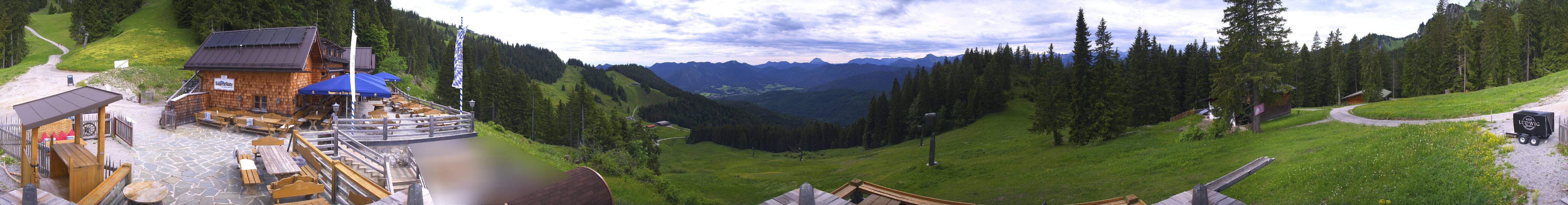 Archiv Foto Webcam Lenggries: BayernHütte am Brauneck
