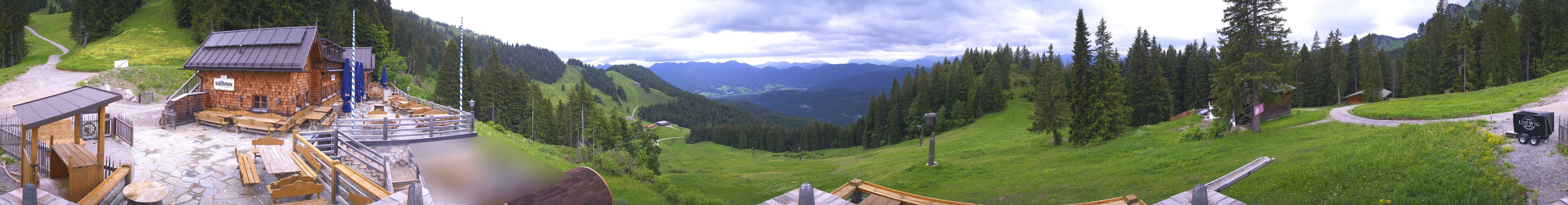 Archiv Foto Webcam Lenggries: BayernHütte am Brauneck