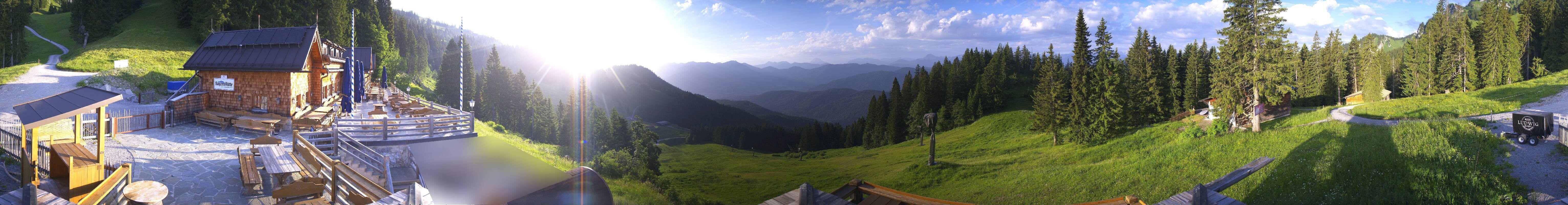 Archiv Foto Webcam Lenggries: BayernHütte am Brauneck
