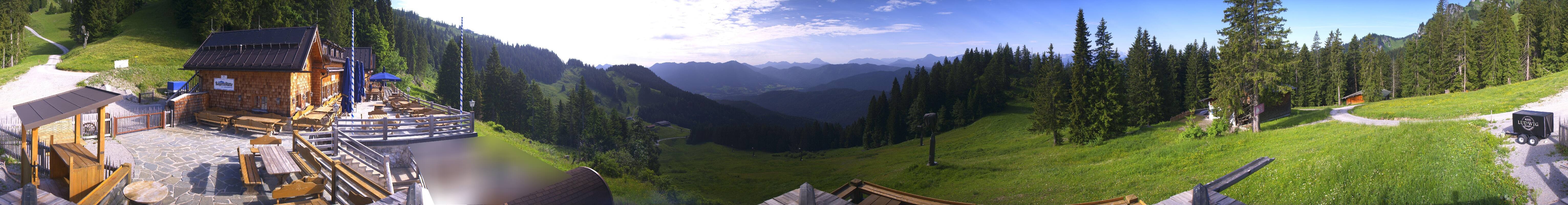 Archiv Foto Webcam Lenggries: BayernHütte am Brauneck