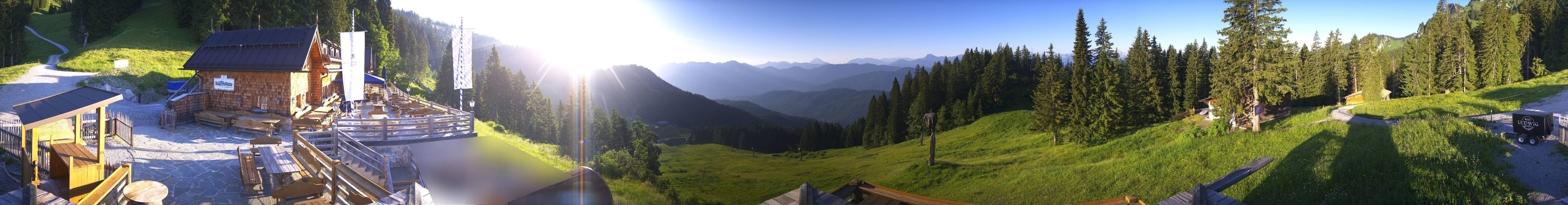 Archiv Foto Webcam Lenggries: BayernHütte am Brauneck