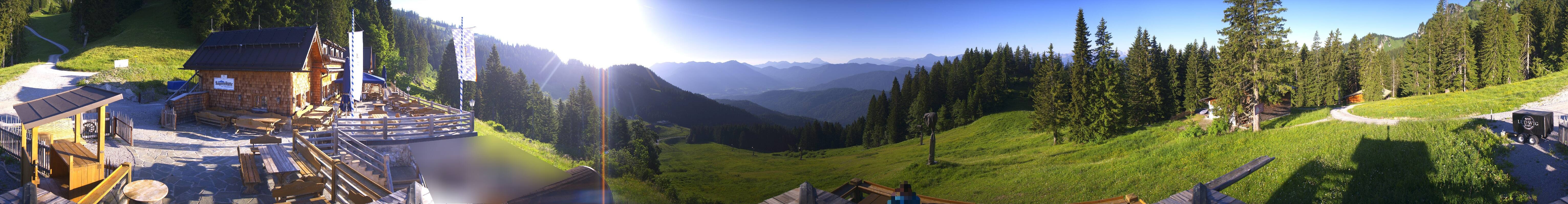 Archiv Foto Webcam Lenggries: BayernHütte am Brauneck