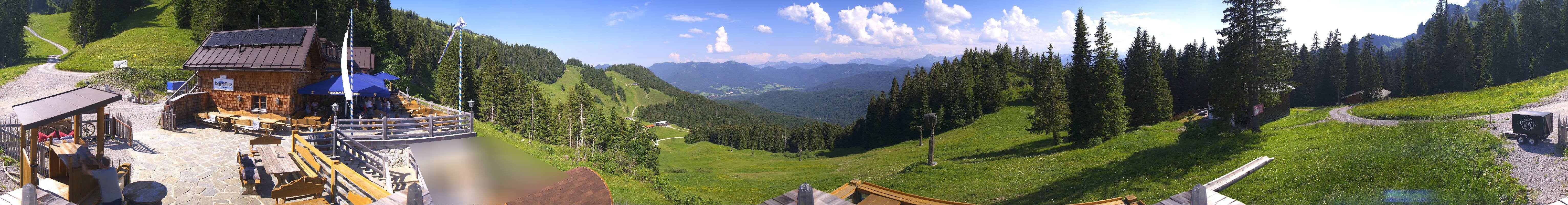 Archiv Foto Webcam Lenggries: BayernHütte am Brauneck