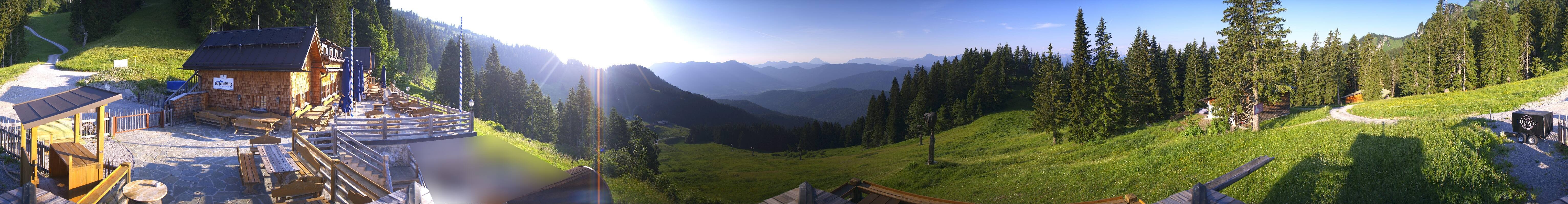 Archiv Foto Webcam Lenggries: BayernHütte am Brauneck