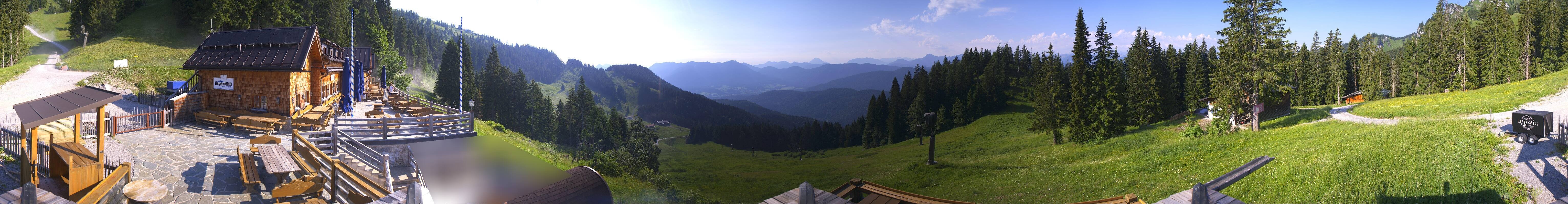 Archiv Foto Webcam Lenggries: BayernHütte am Brauneck