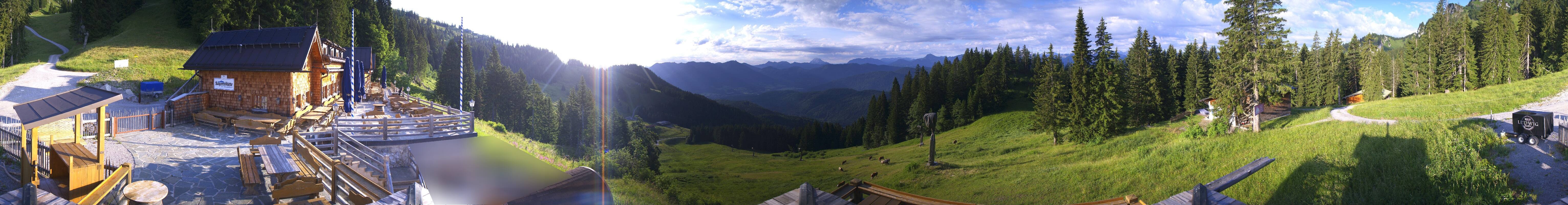 Archiv Foto Webcam Lenggries: BayernHütte am Brauneck