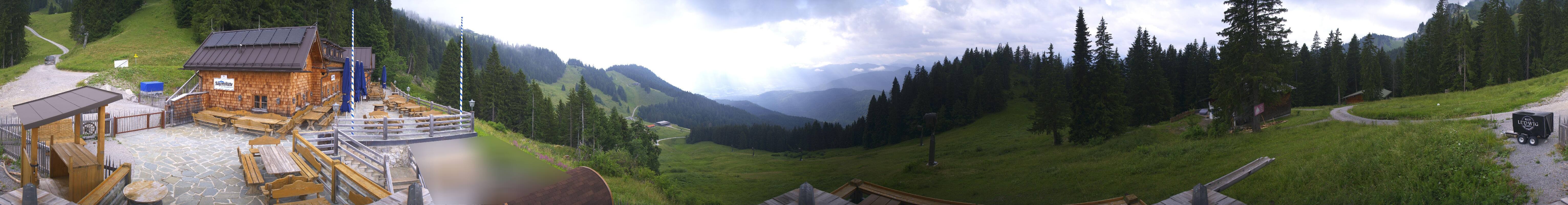 Archiv Foto Webcam Lenggries: BayernHütte am Brauneck