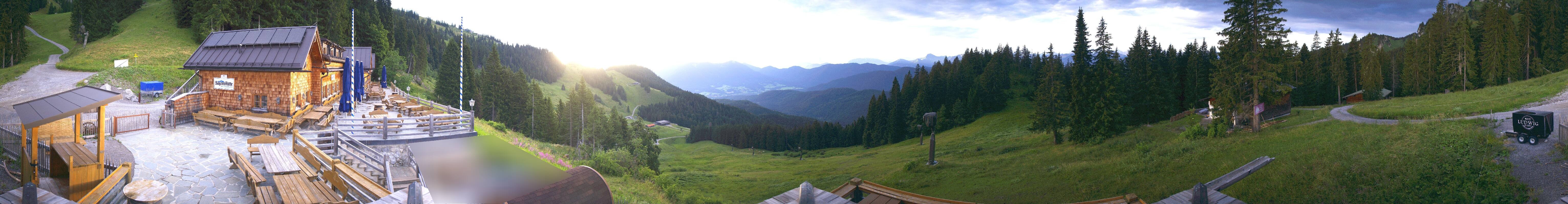 Archiv Foto Webcam Lenggries: BayernHütte am Brauneck