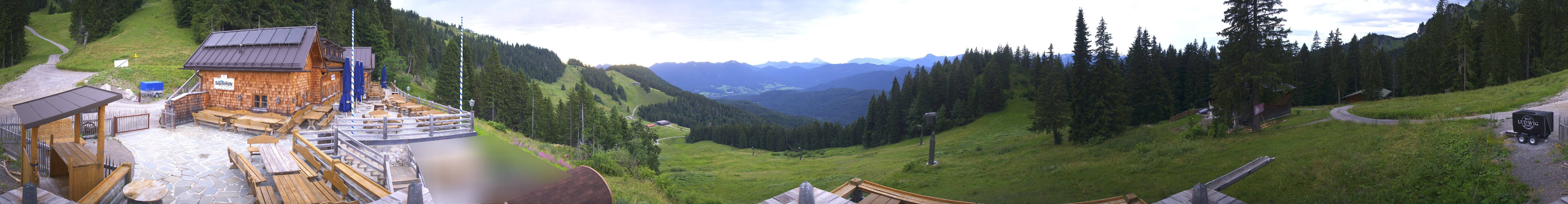Archiv Foto Webcam Lenggries: BayernHütte am Brauneck