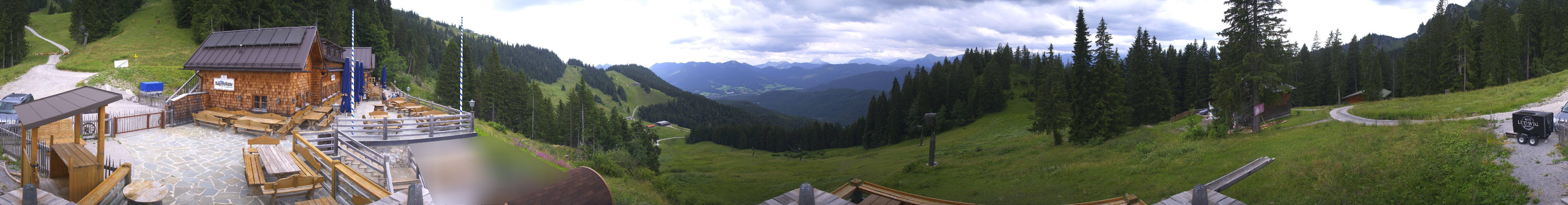 Archiv Foto Webcam Lenggries: BayernHütte am Brauneck