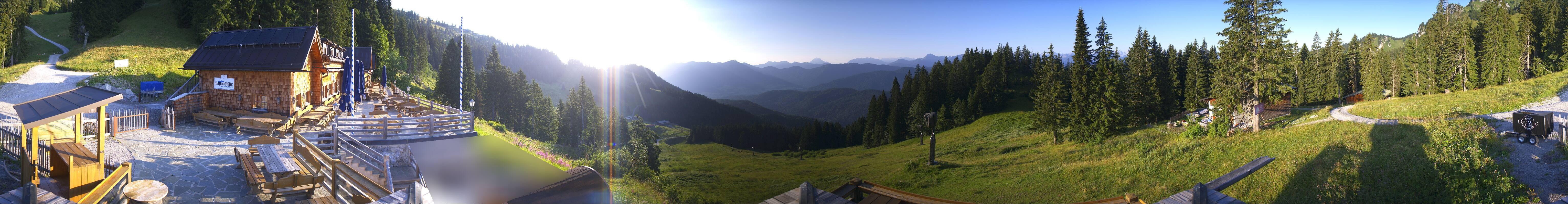 Archiv Foto Webcam Lenggries: BayernHütte am Brauneck