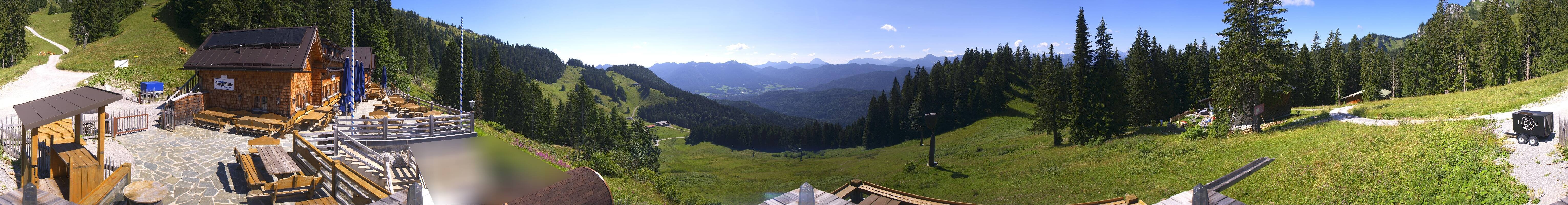 Archiv Foto Webcam Lenggries: BayernHütte am Brauneck