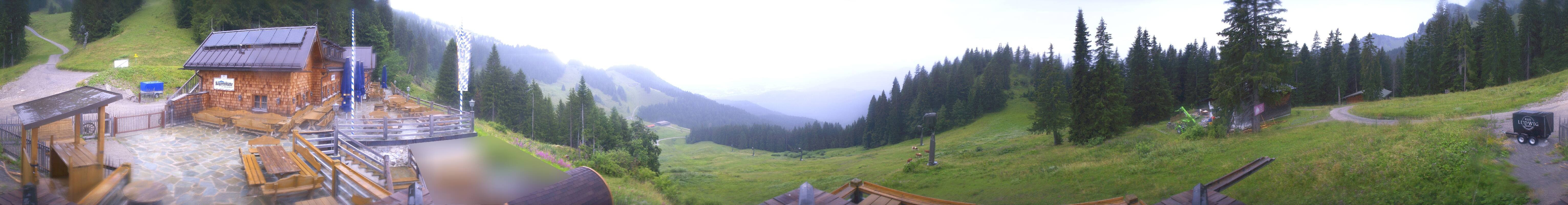 Archiv Foto Webcam Lenggries: BayernHütte am Brauneck