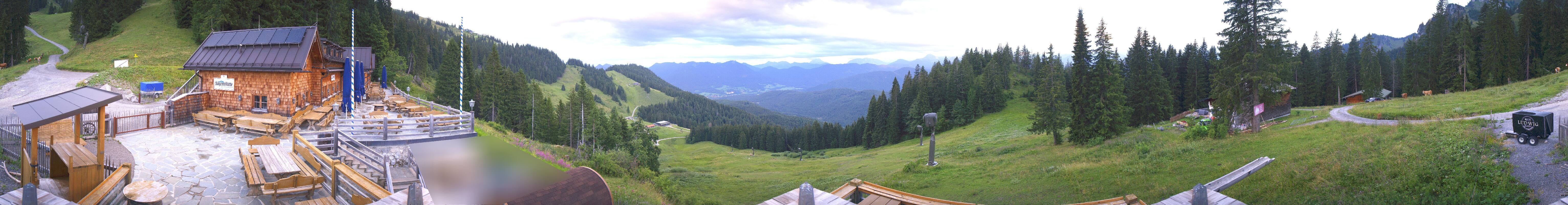 Archiv Foto Webcam Lenggries: BayernHütte am Brauneck