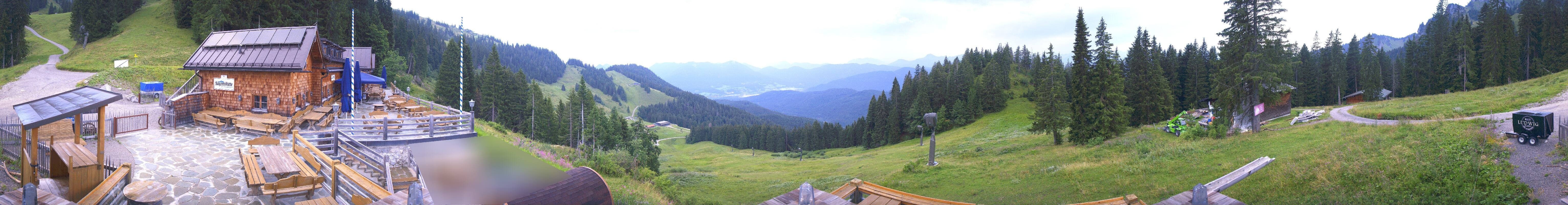 Archiv Foto Webcam Lenggries: BayernHütte am Brauneck