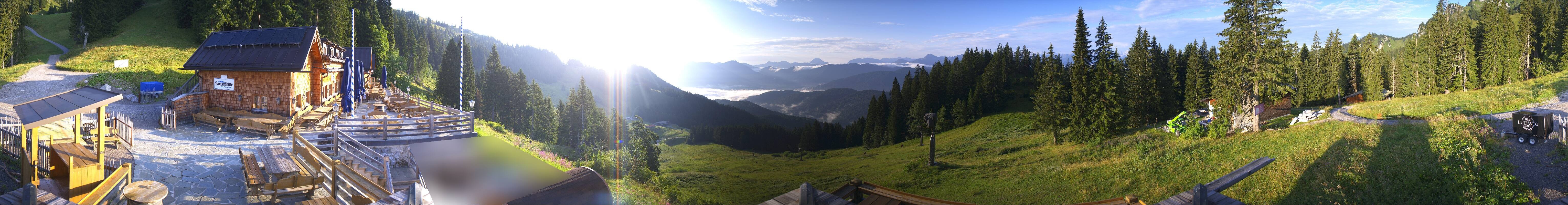 Archiv Foto Webcam Lenggries: BayernHütte am Brauneck