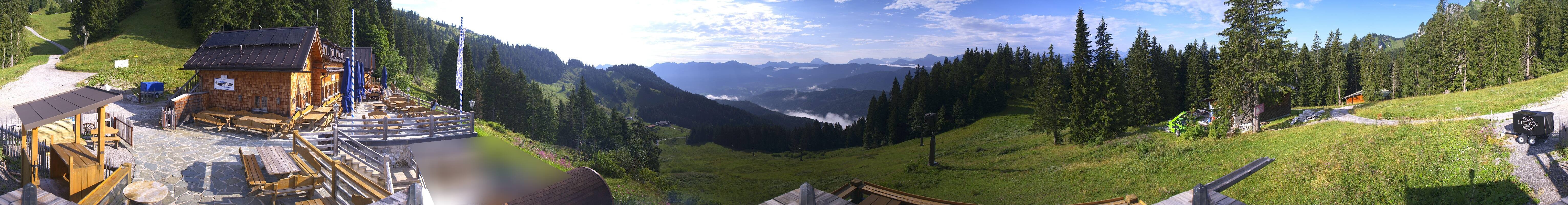 Archiv Foto Webcam Lenggries: BayernHütte am Brauneck