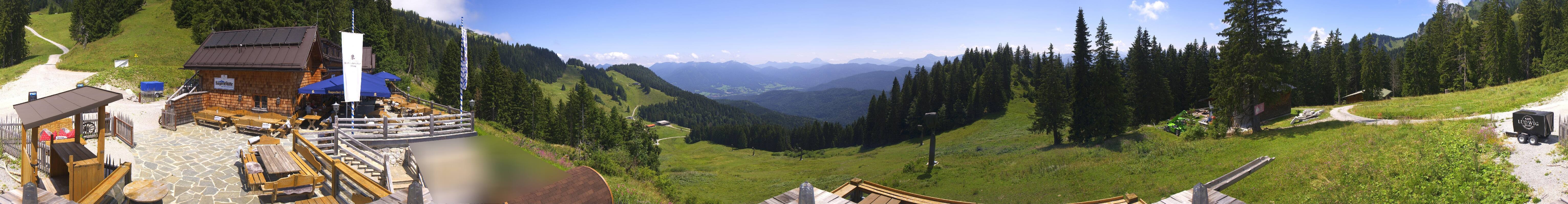 Archiv Foto Webcam Lenggries: BayernHütte am Brauneck