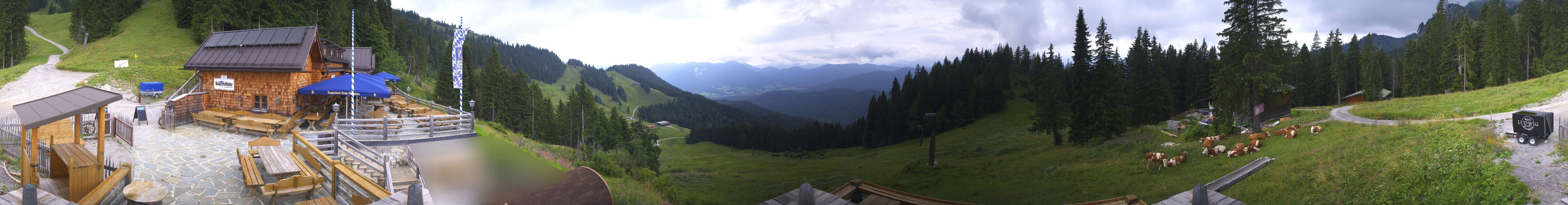 Archiv Foto Webcam Lenggries: BayernHütte am Brauneck