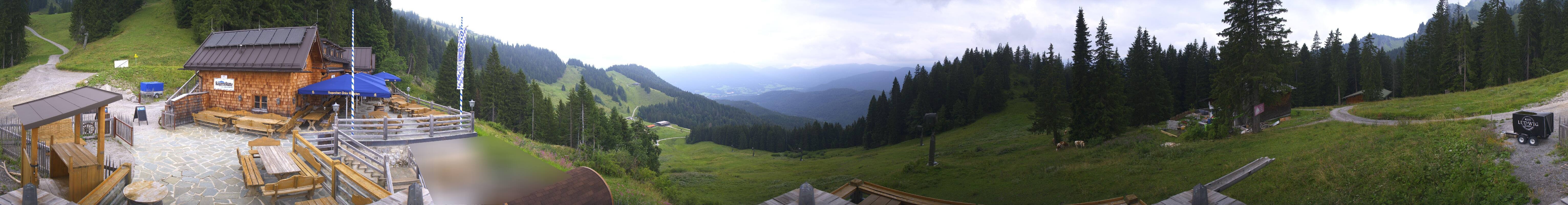 Archiv Foto Webcam Lenggries: BayernHütte am Brauneck